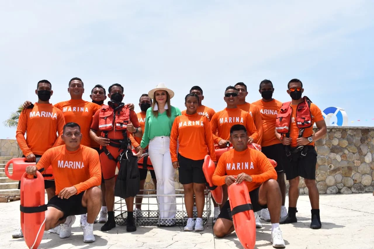 INICIA OPERATIVO SEMANA SANTA SEGURA Y LIMPIEZA DE PLAYAS 2022 EN TAPACHULA