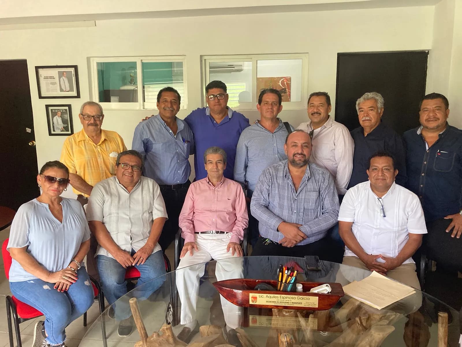 Se reúne secretario de MyT con transportistas de la Costa, Frontera y Sierra de Chiapas