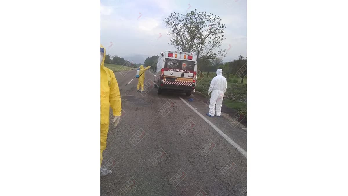 Se descompone ambulancia que había trasladado a paciente con Covid 19