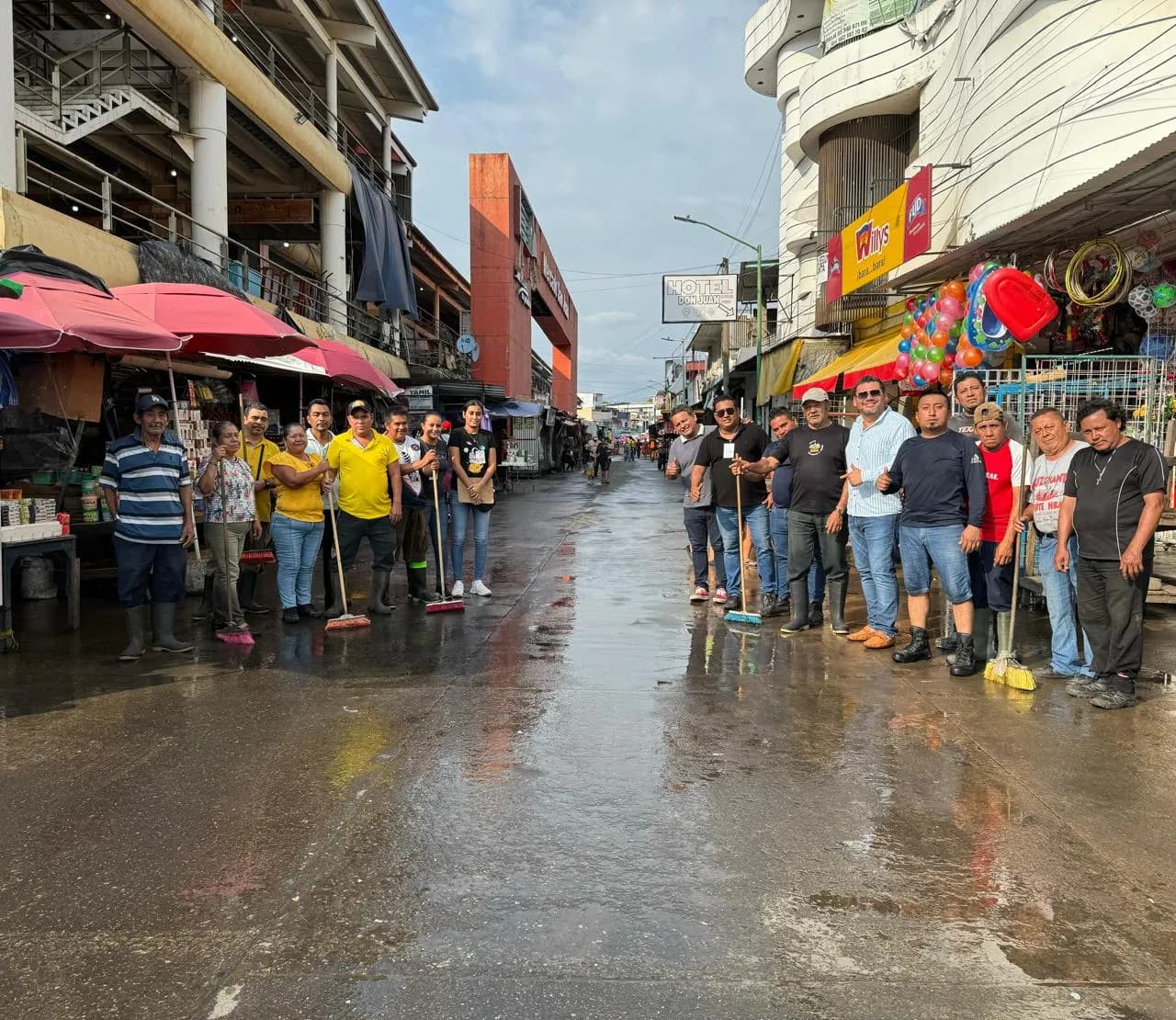 Fortaleciendo la Limpieza y Seguridad en el Mercado San Juan de Tapachula