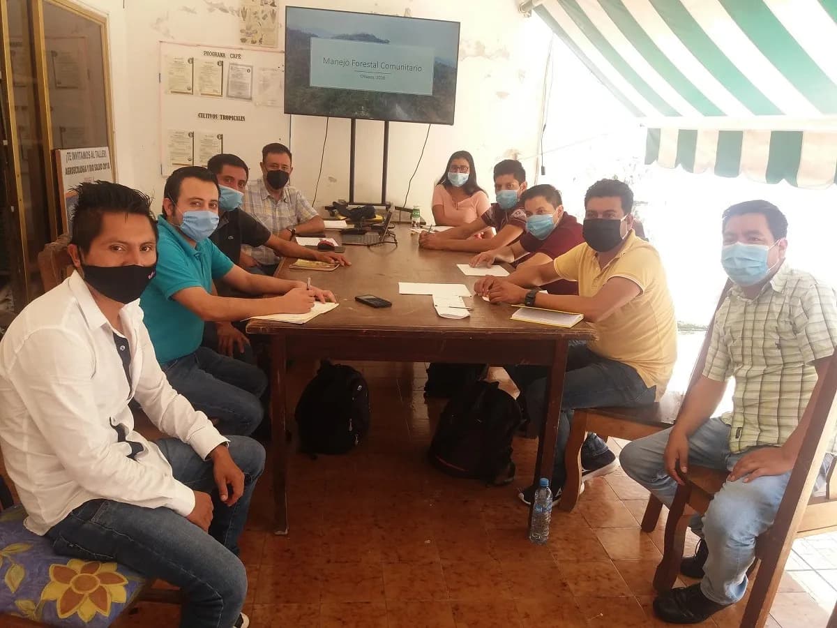 Capacitan A Productores De La Sierra Para Un Manejo Forestal Comunitario