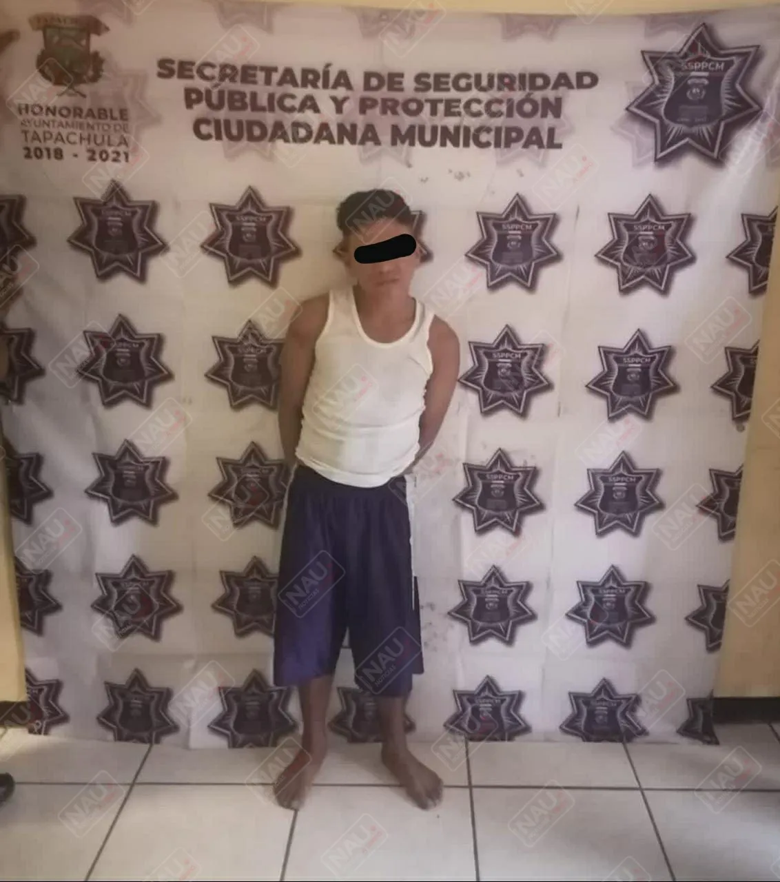 Dos detenidos en Tapachula