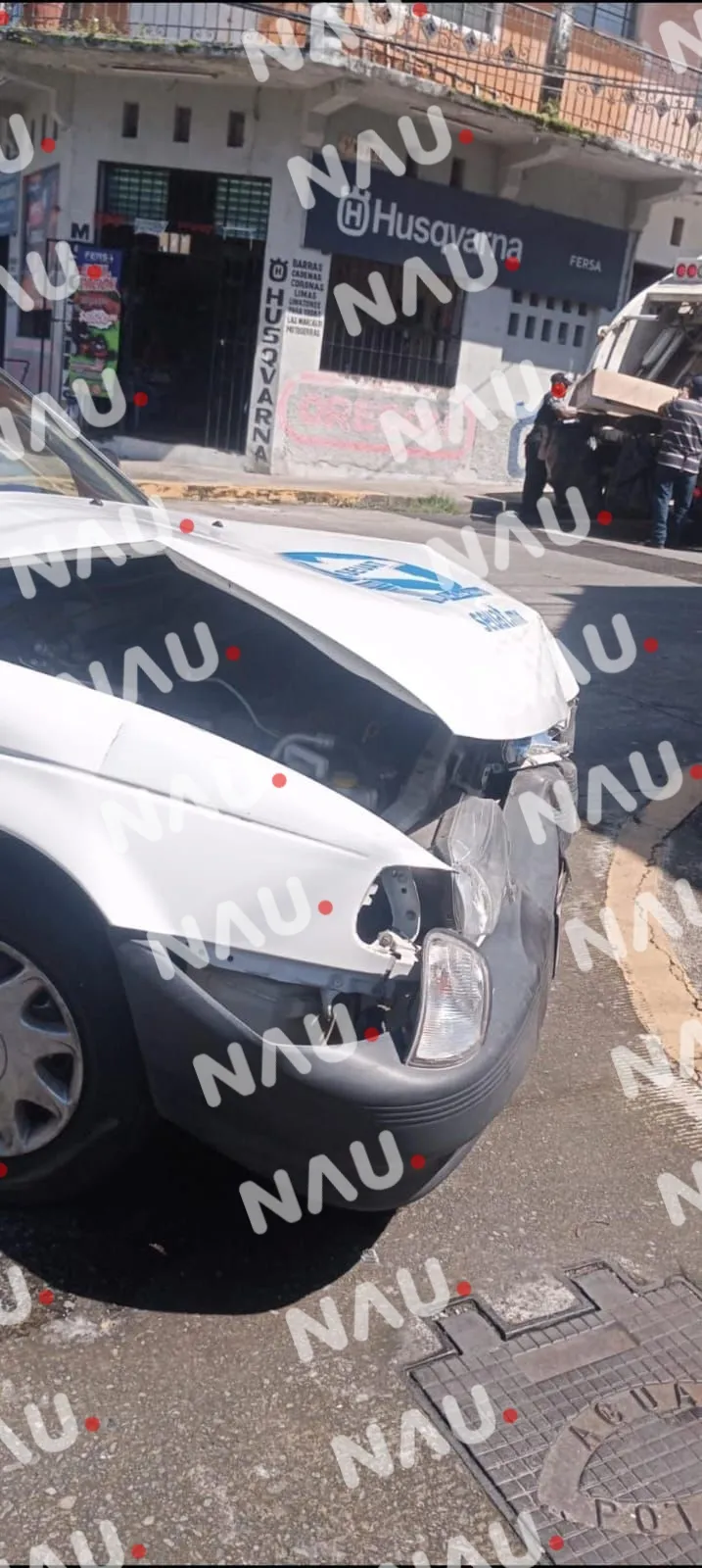 Accidente Vial en Tapachula Deja Solo Daños Materiales