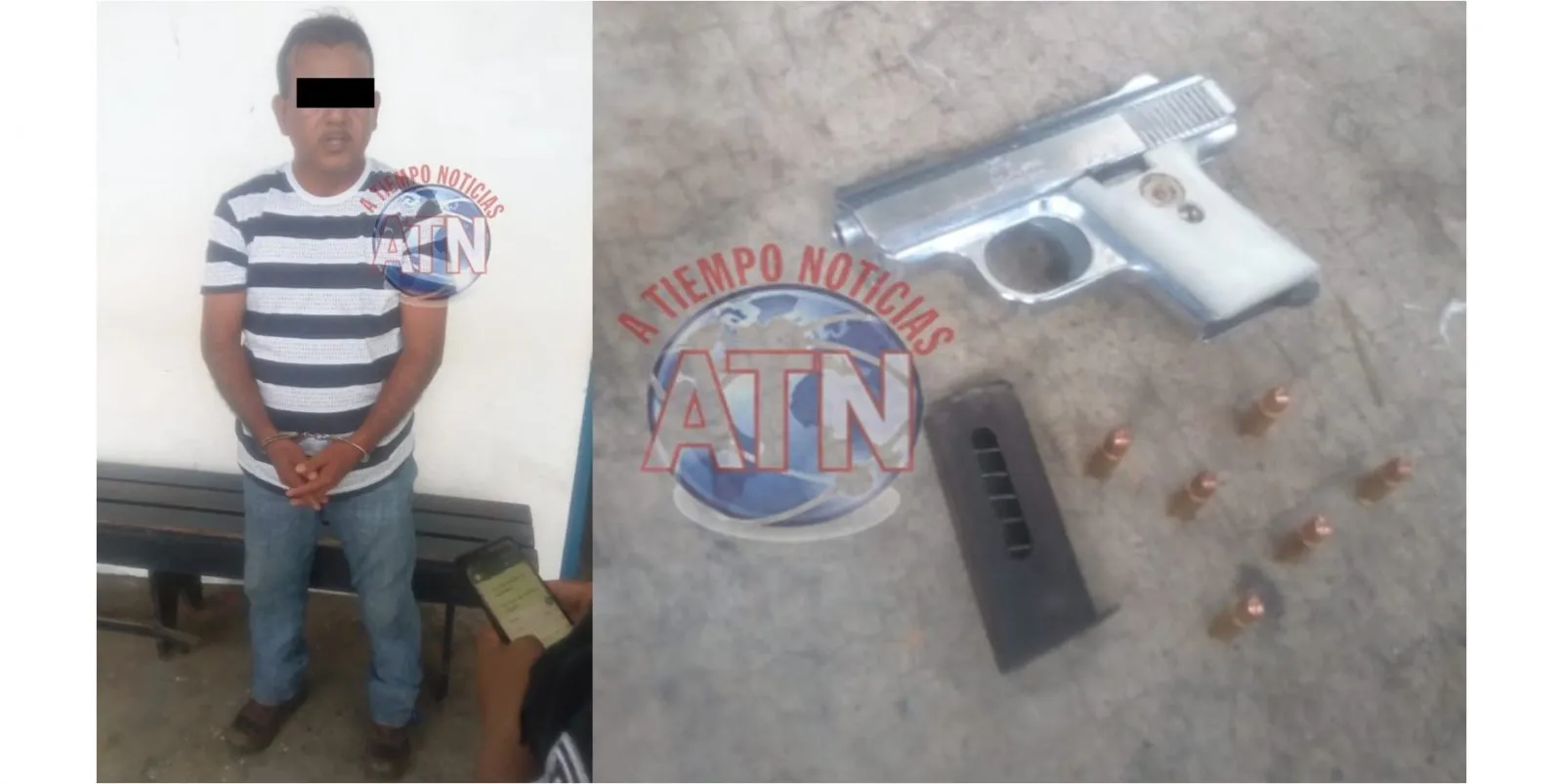 Detenido con una pistola