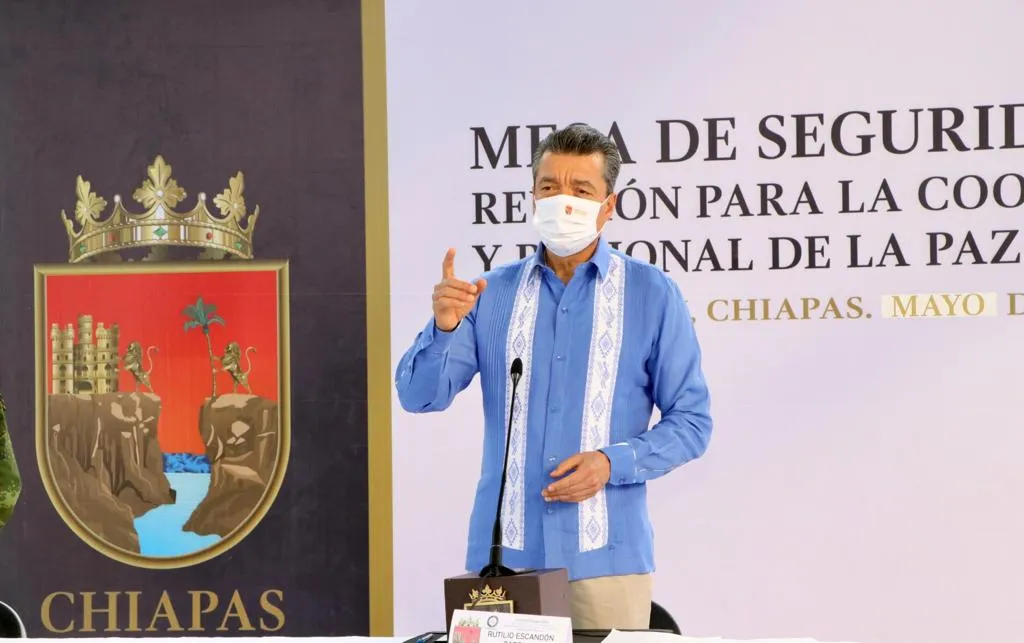 Desde Huehuetán, Rutilio Escandón reitera el llamado a la población a evitar incendios forestales