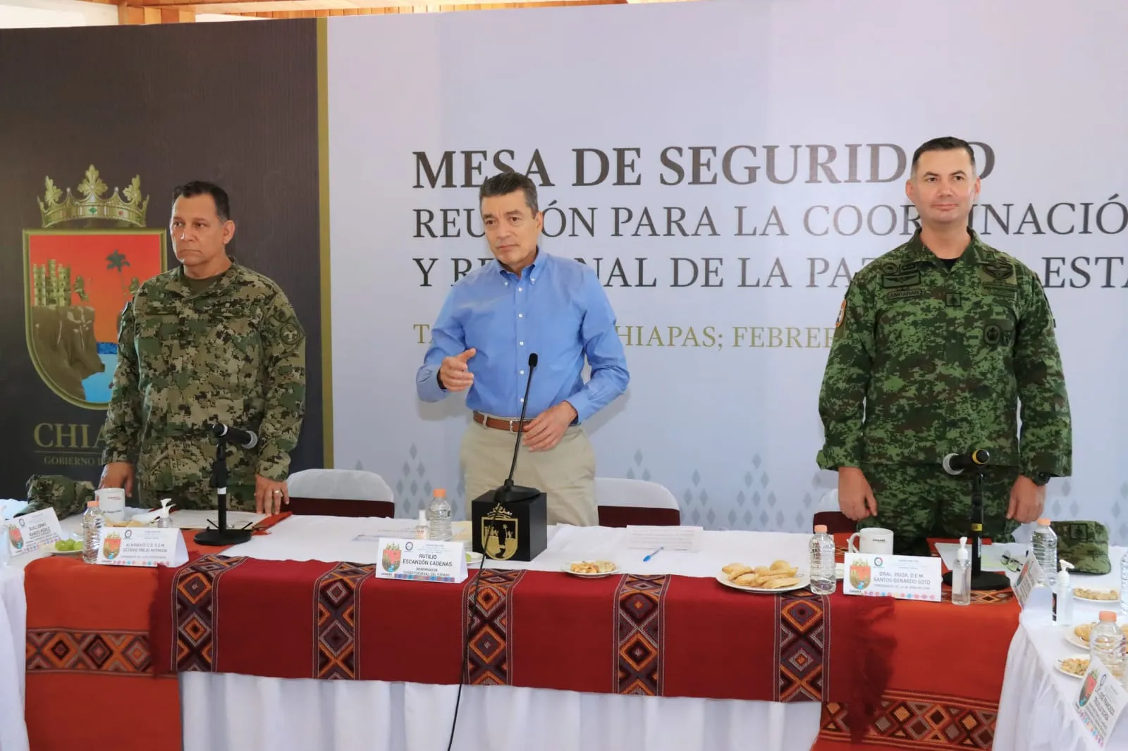 Desde Tapachula, Rutilio Escandón convoca a sumarse a la prevención de incendios forestales