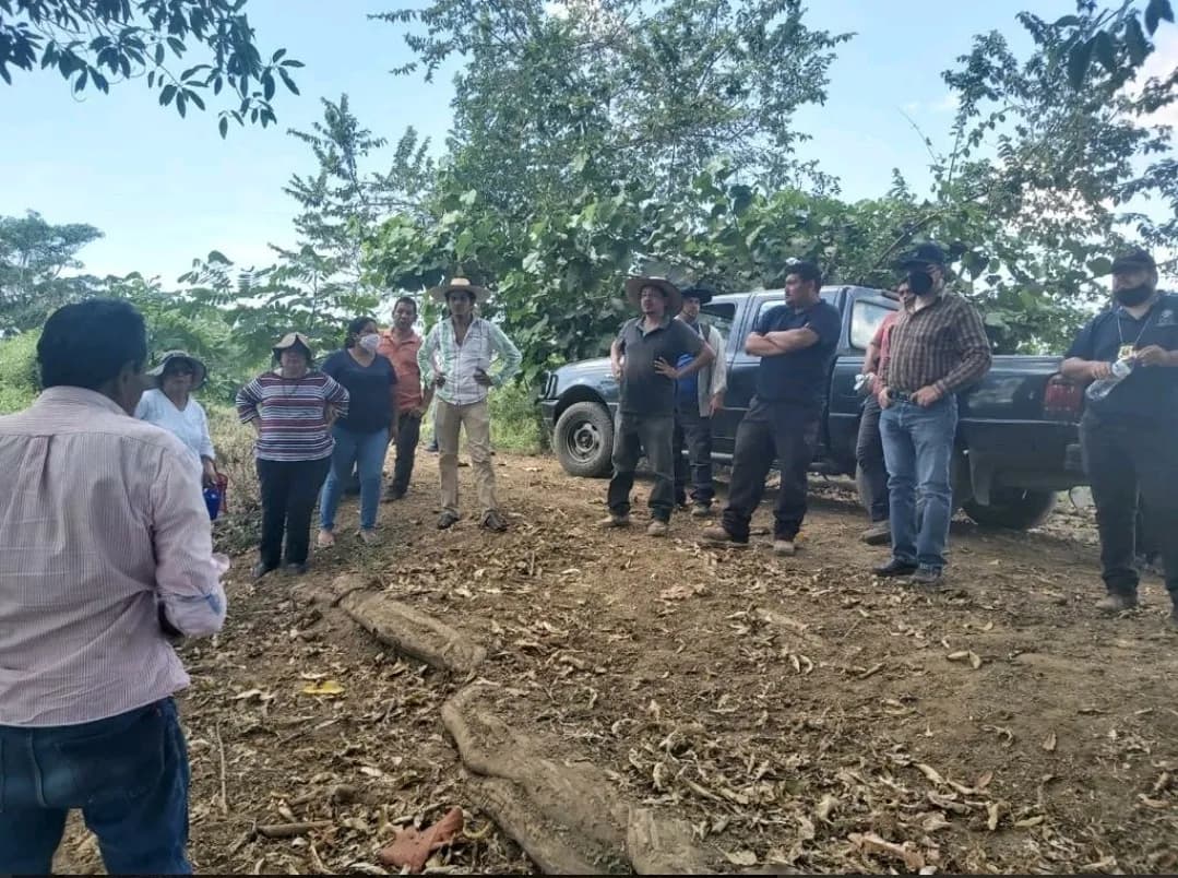 Privilegia SGG diálogo para la restitución de predio en el Municipio de Mazatán