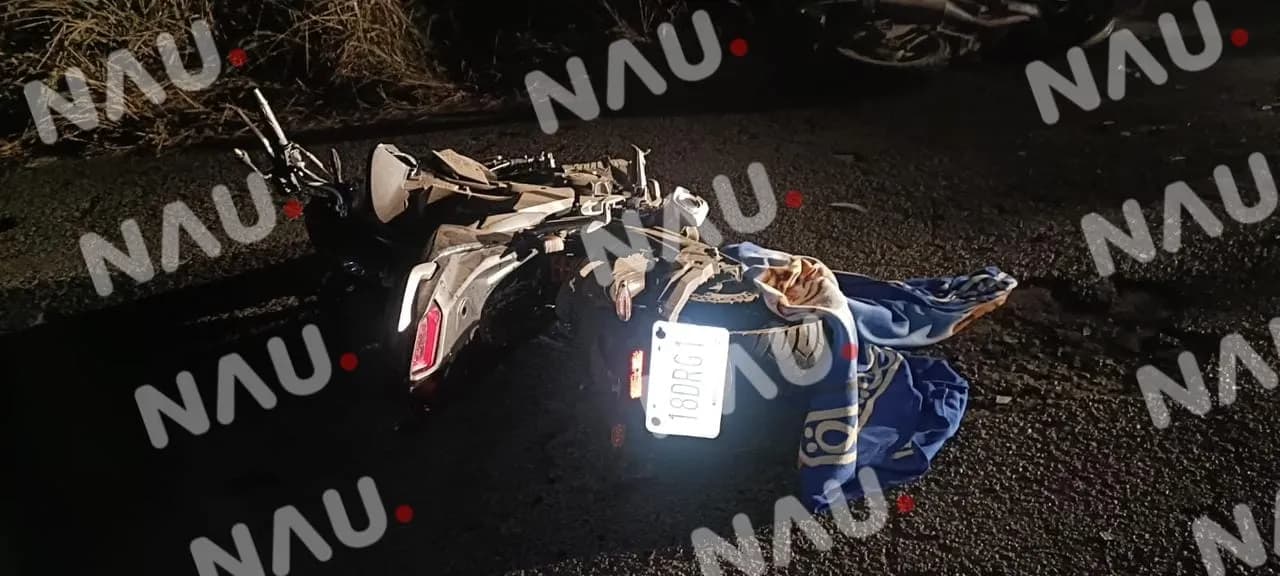 Choque de motocicletas en el ejido Reforma deja un muerto y dos heridos