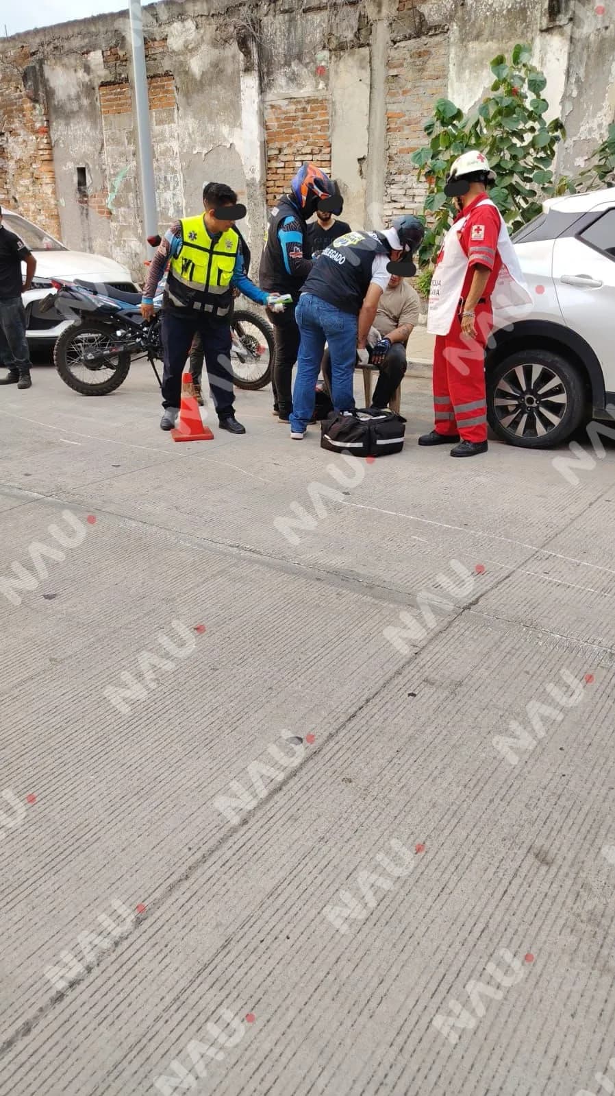 Automovilista embiste a motociclista y se da a la fuga en Tapachula