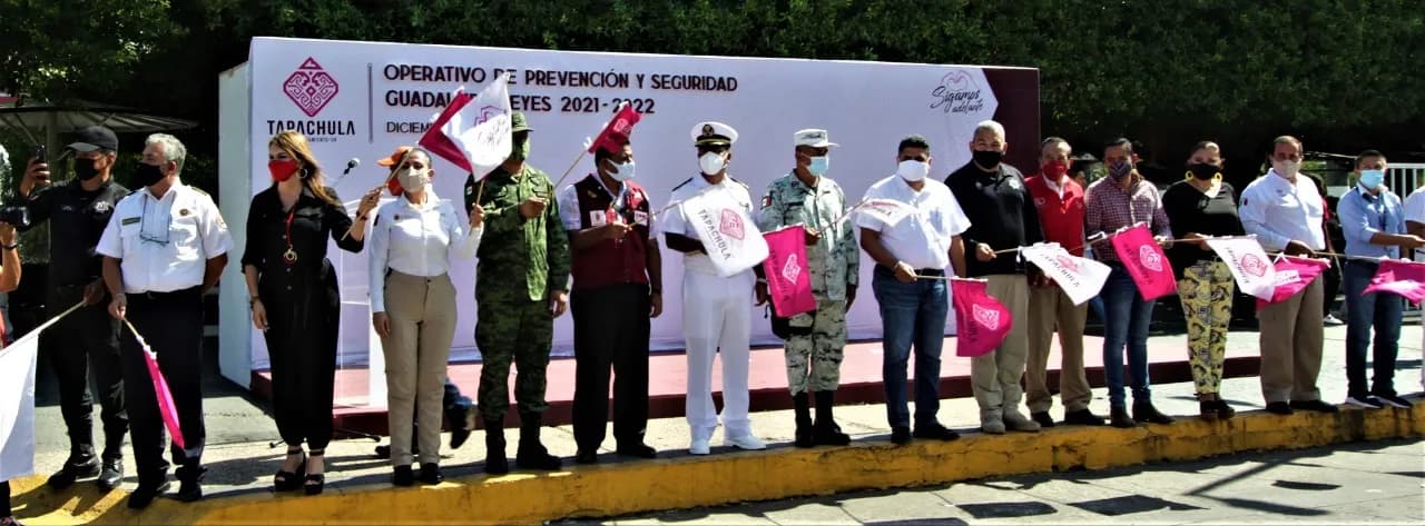 INICIA OPERATIVO GUADALUPE-REYES 2021-2022 EN TAPACHULA