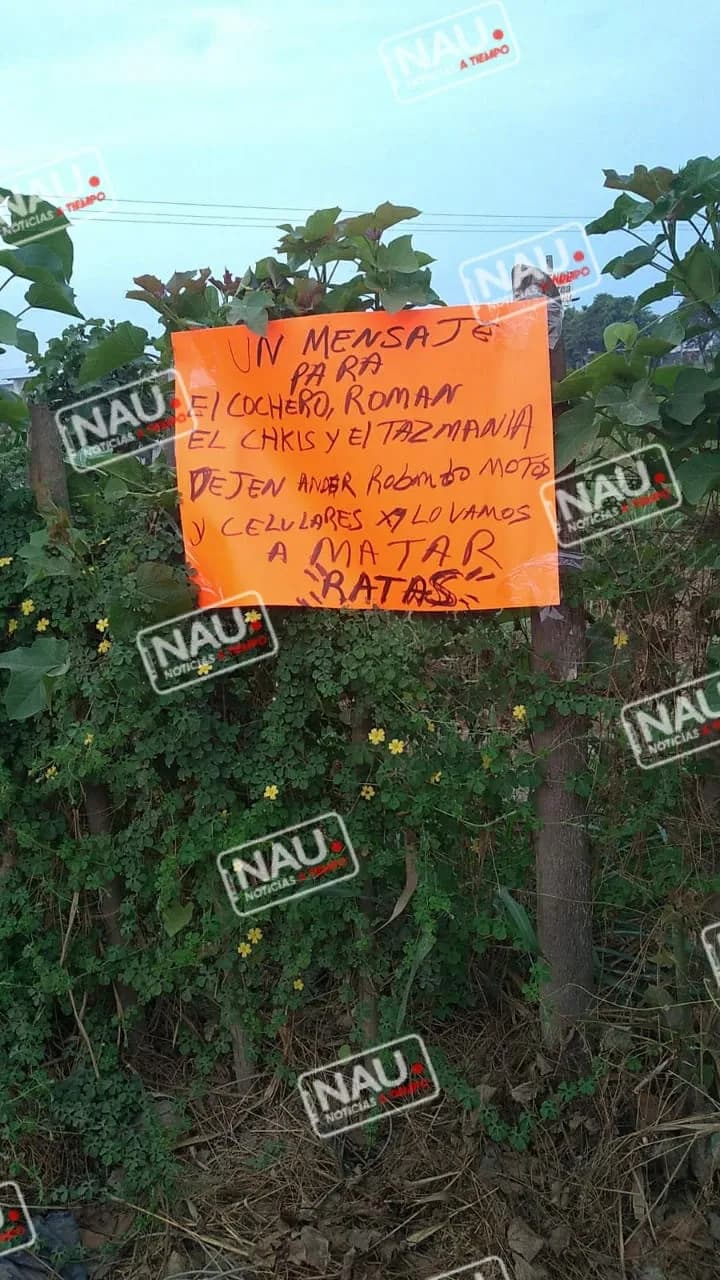 Amenazan a presuntos asaltantes.