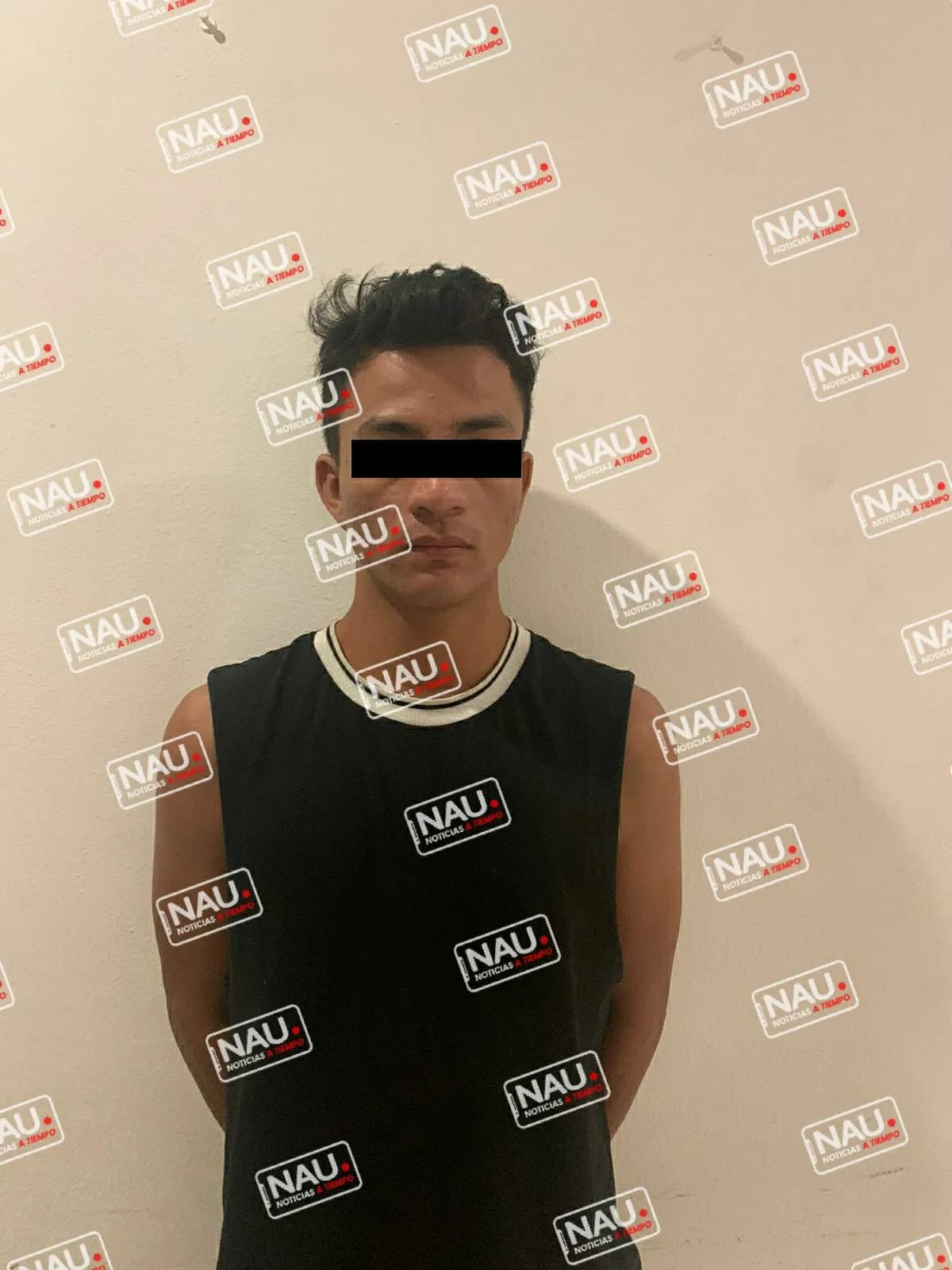 Presunto vendedor de droga fue detenido en Tapachula.