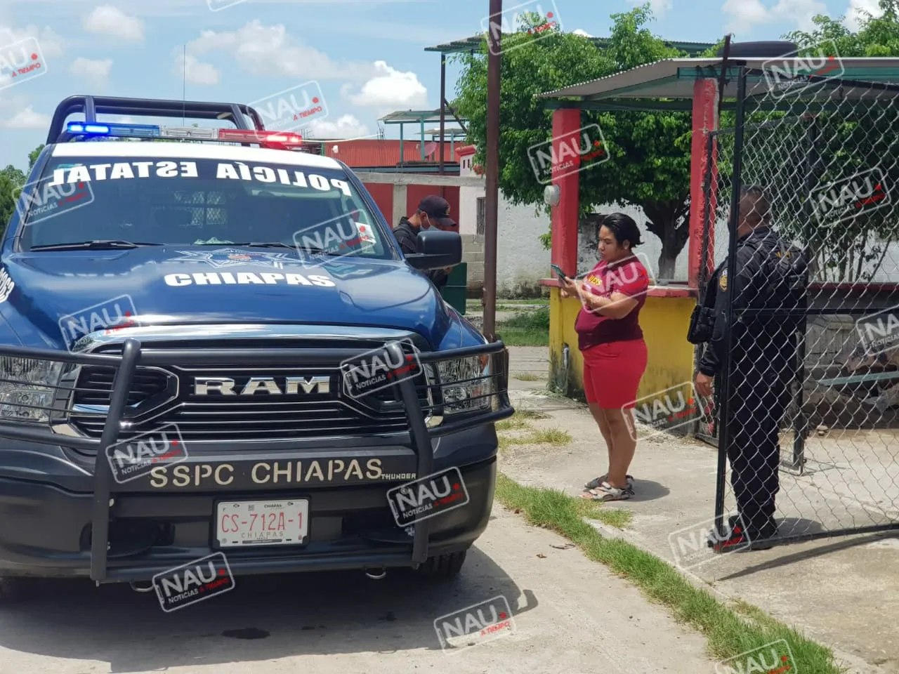 Migrantes apedrean casa de una abogada en San Jorge.
