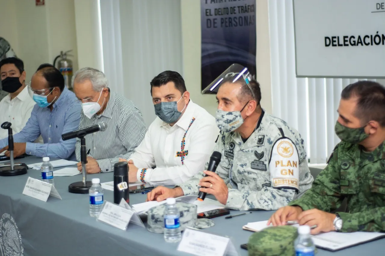 FGR, Guardia Nacional y transportistas suman esfuerzos para combatir el tráfico de indocumentados en Chiapas