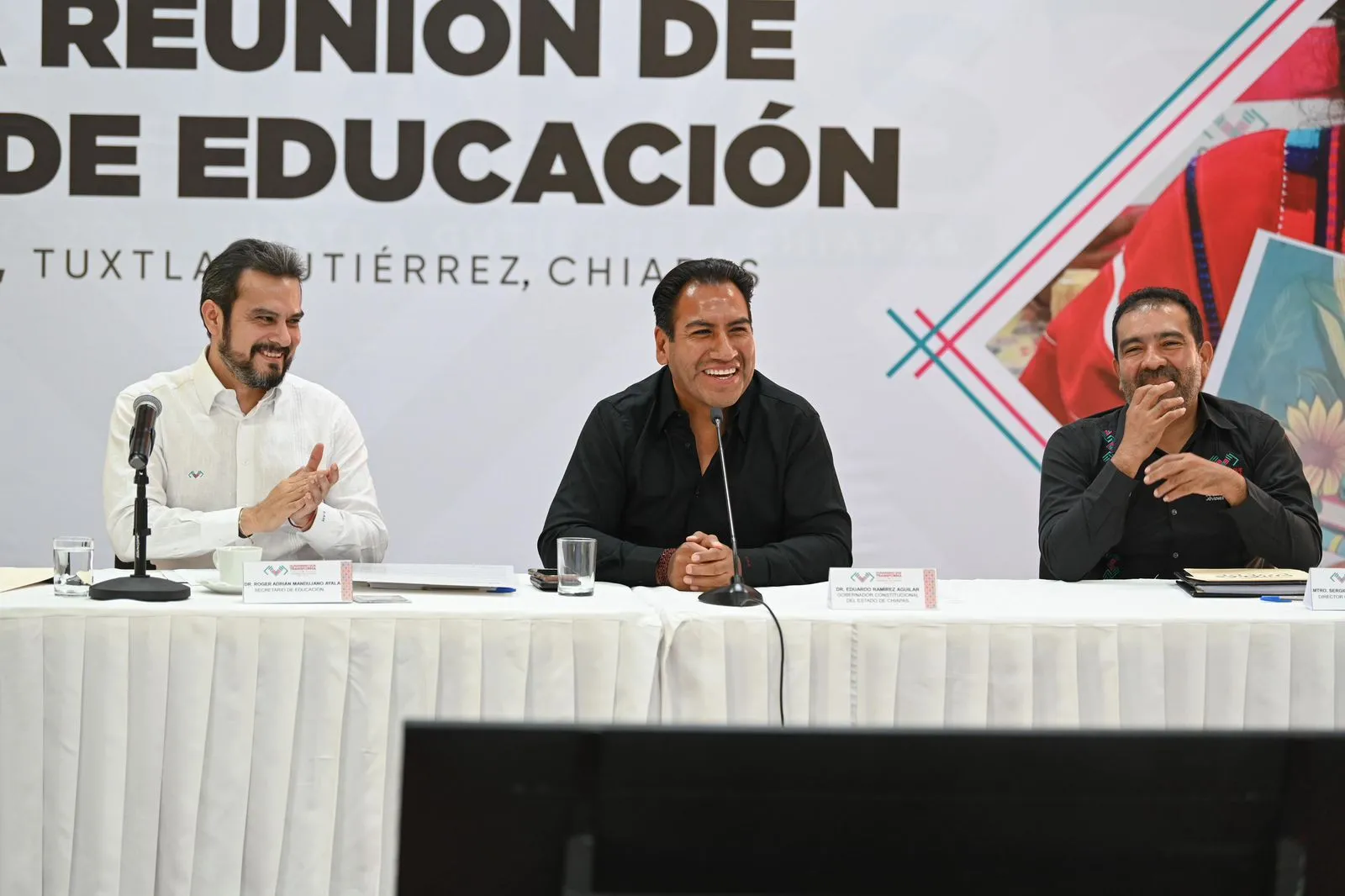 Eduardo Ramírez llama a redoblar esfuerzos para cumplir metas del programa Chiapas Puede