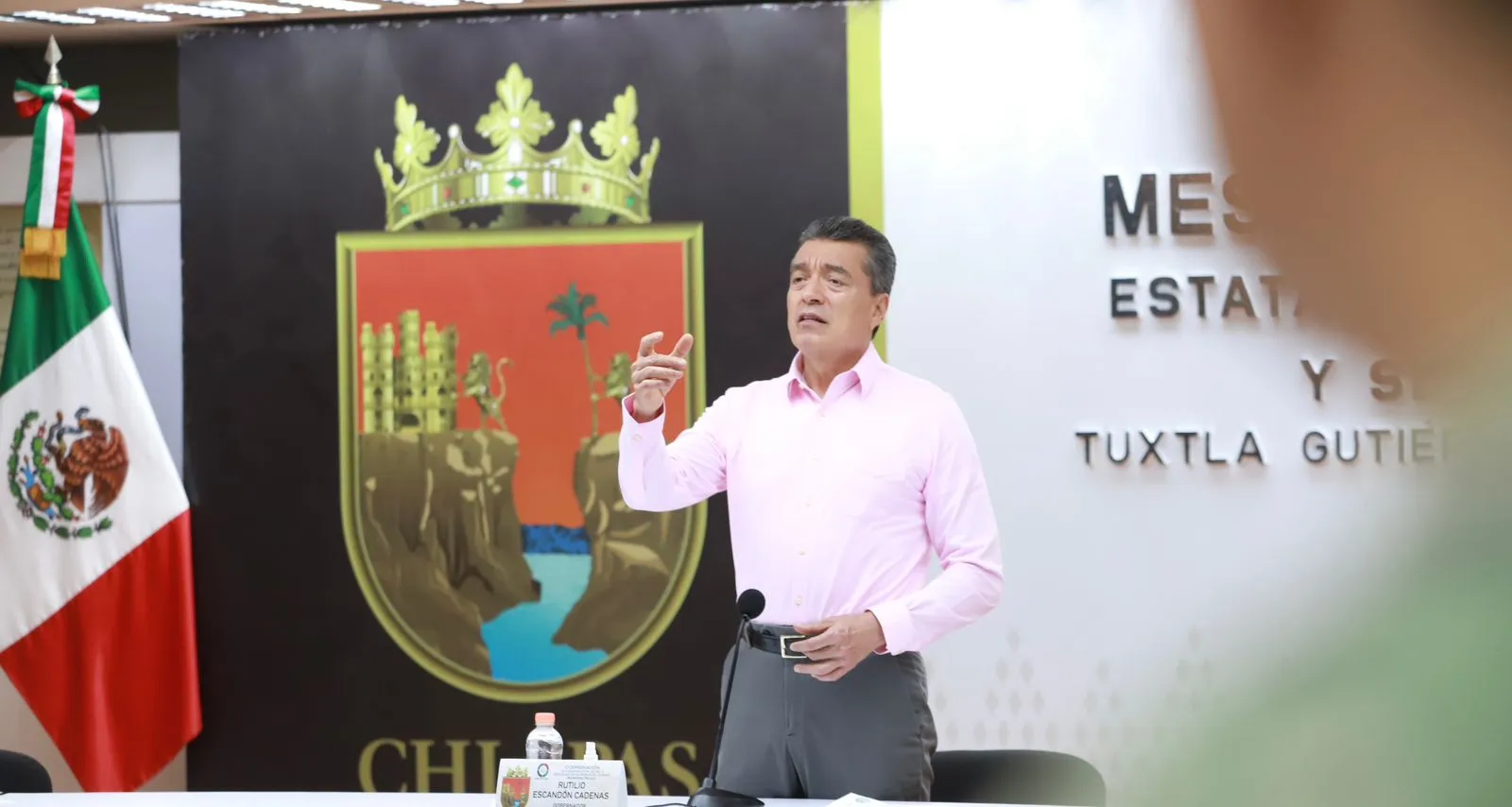 No bajar la guardia y mantener medidas de prevención ante las lluvias, pide Rutilio Escandón