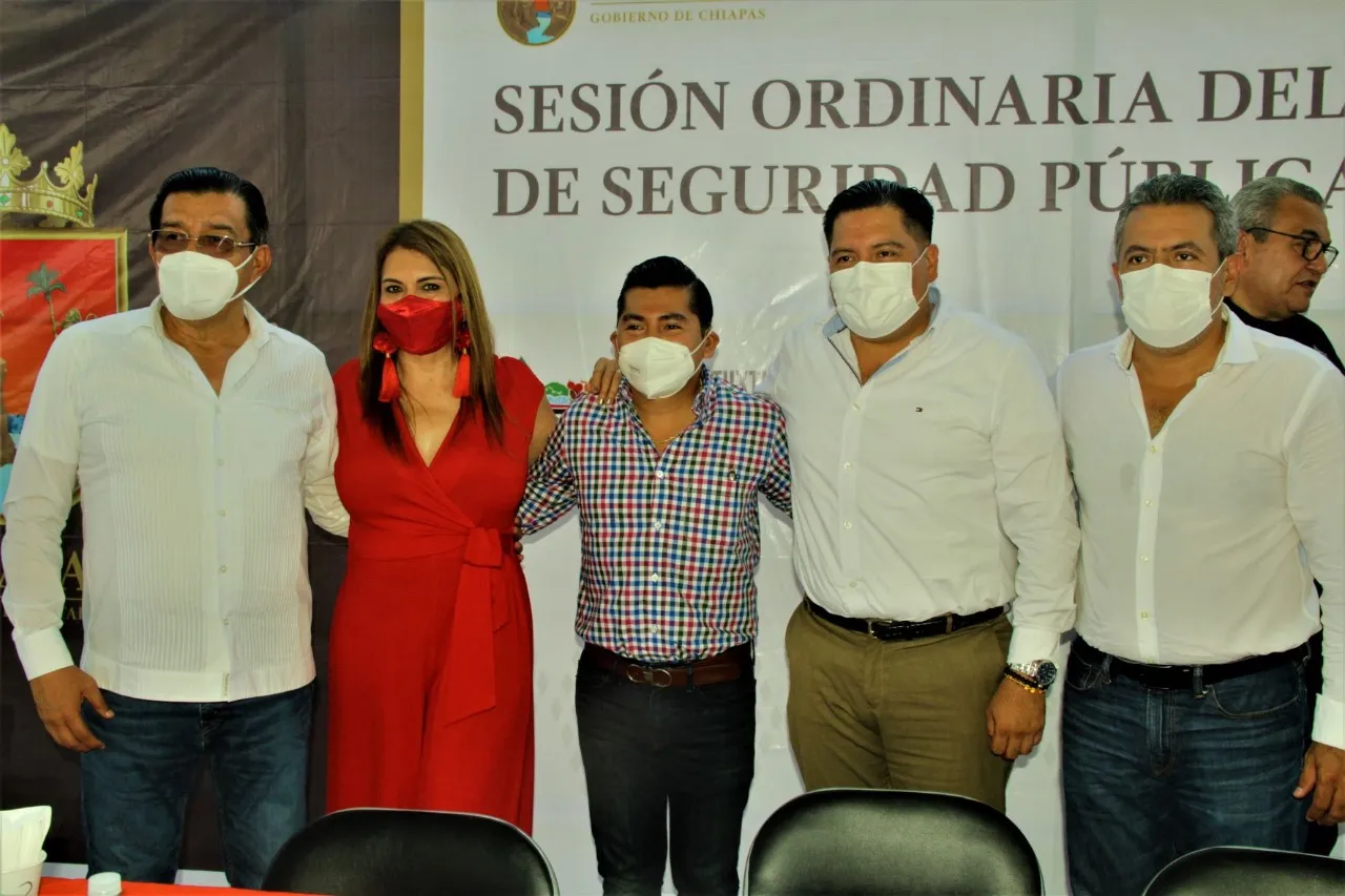 ALCALDES DE LA REGIÓN DEL SOCONUSCO RATIFICAN ACUERDOS POR LA SEGURIDAD Y LA SALUD