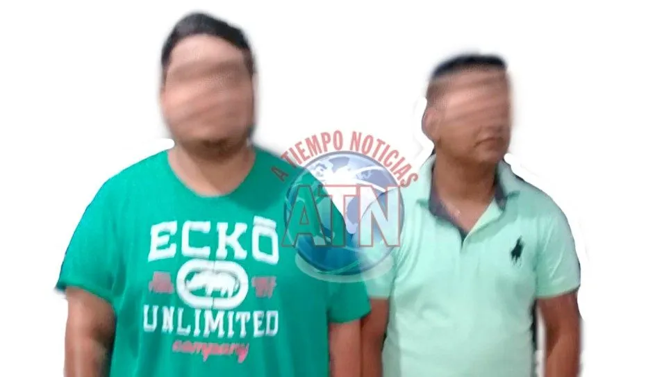 Detienen a dos sujetos con más de un kilo de marihuana