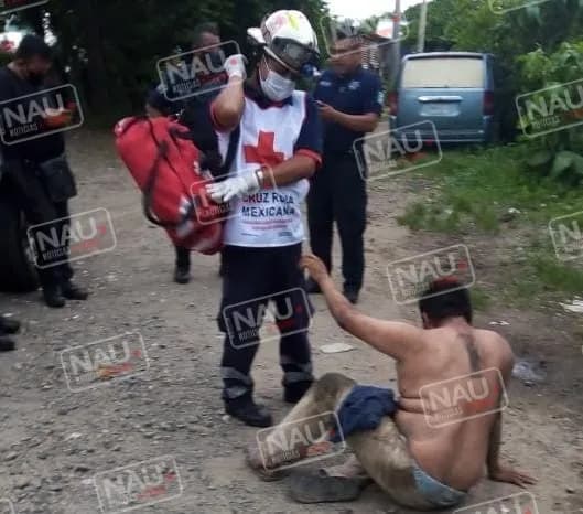 Golpearon a una persona en ojo de agua de Tapachula