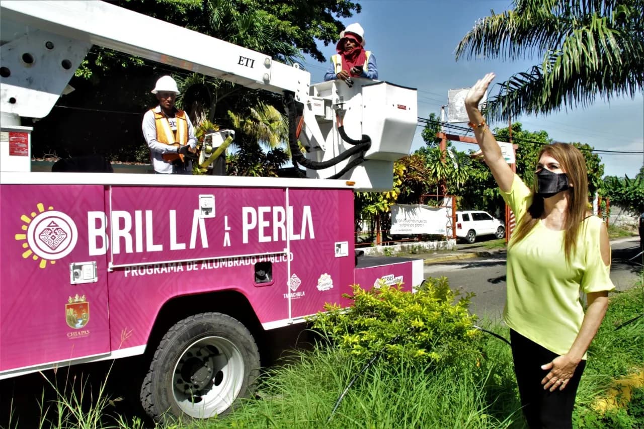 EN TAPACHULA AVANZAN LOS PROGRAMAS BRILLA LA PERLA Y BACHEO PERMANENTE