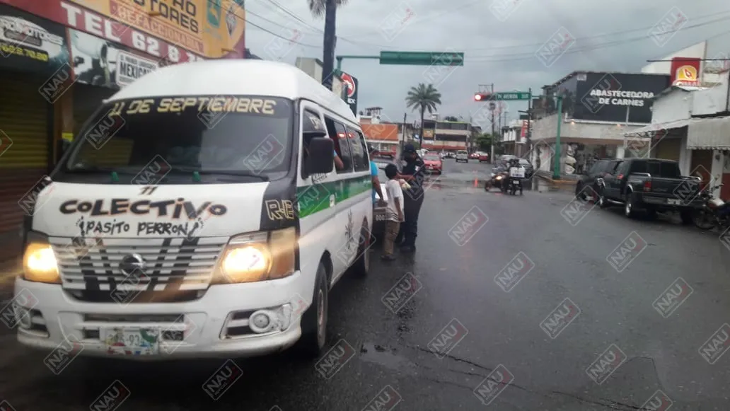 Sancionan a conductor de combi de la ruta 11 de septiembre