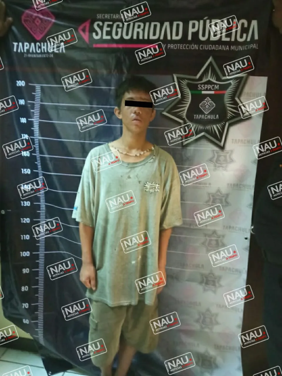 Entro a robar a una casa y fue detenido.