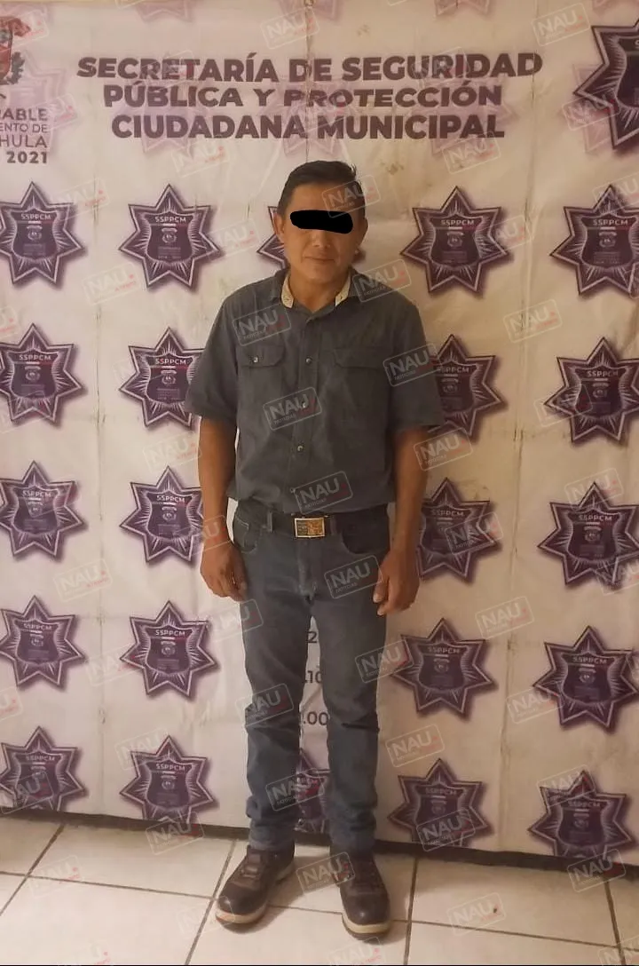 Mexicano detenido por golpear a su pareja