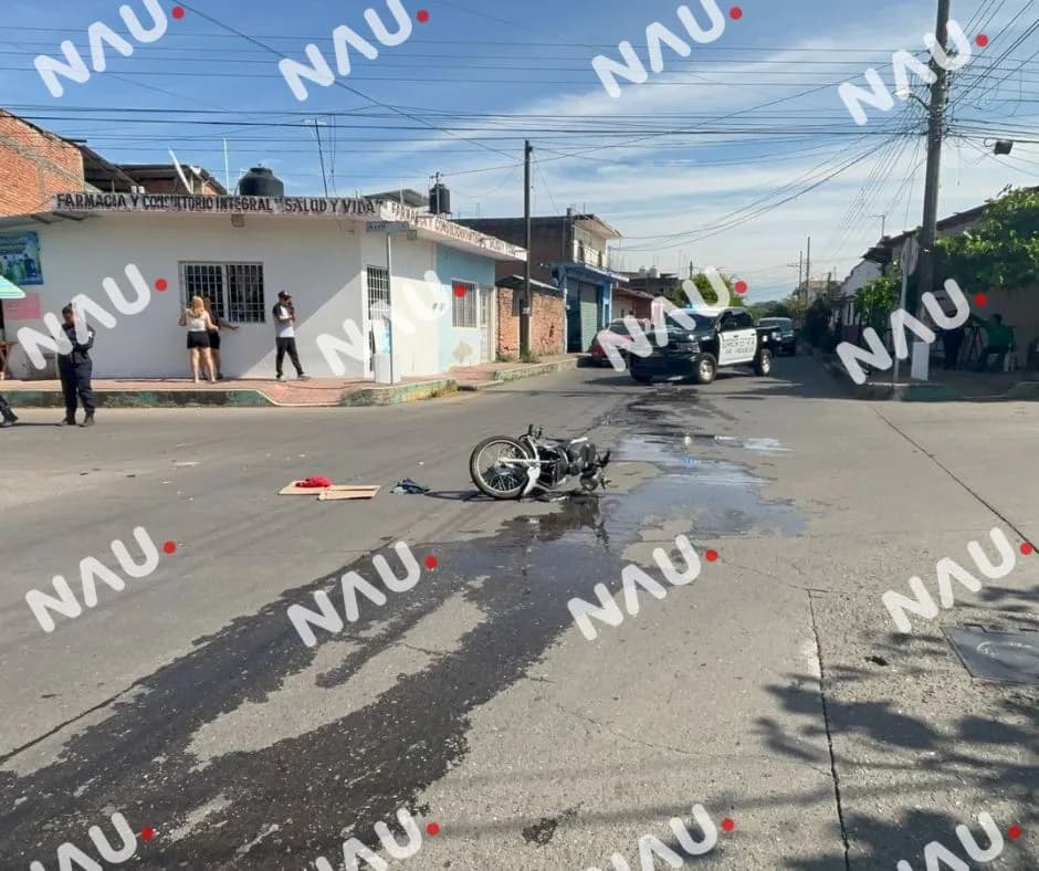 Motociclista es hospitalizado de gravedad tras ser embestido por camión de carga en Tapachula