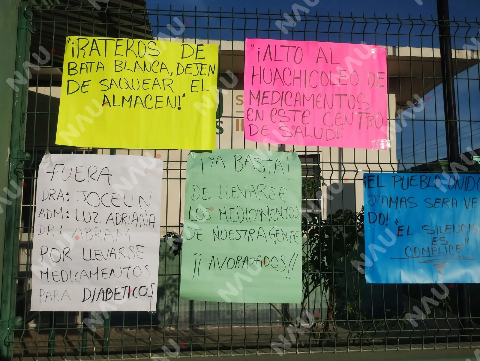 Exigen cambio de personal médico en el Ejido Morelos por presuntas irregularidades