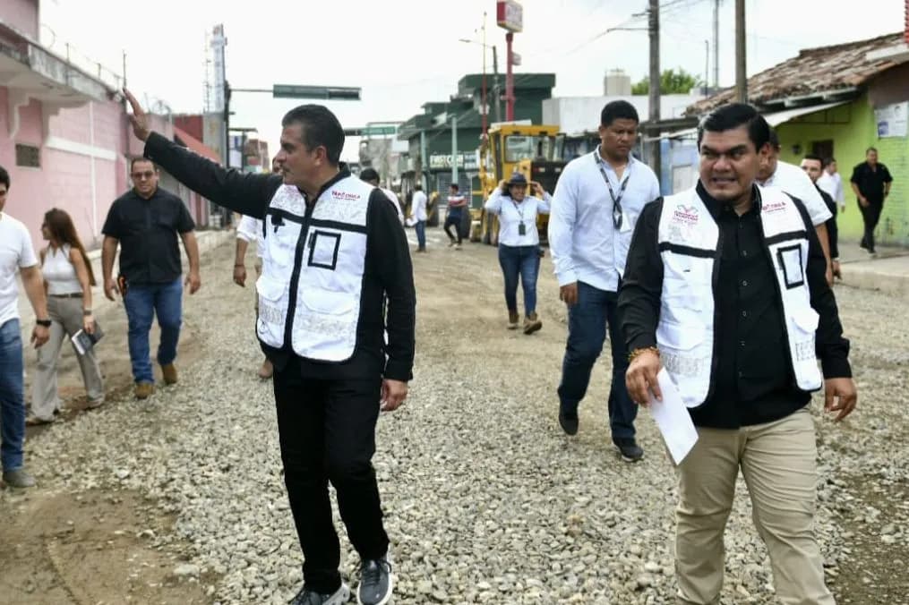 Avanza transformación urbana en Tapachula: Yamil Melgar
