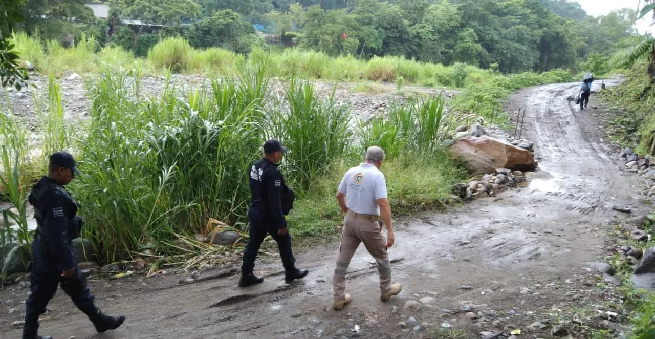 PC monitorea río Suchiate en Frontera Talismán.