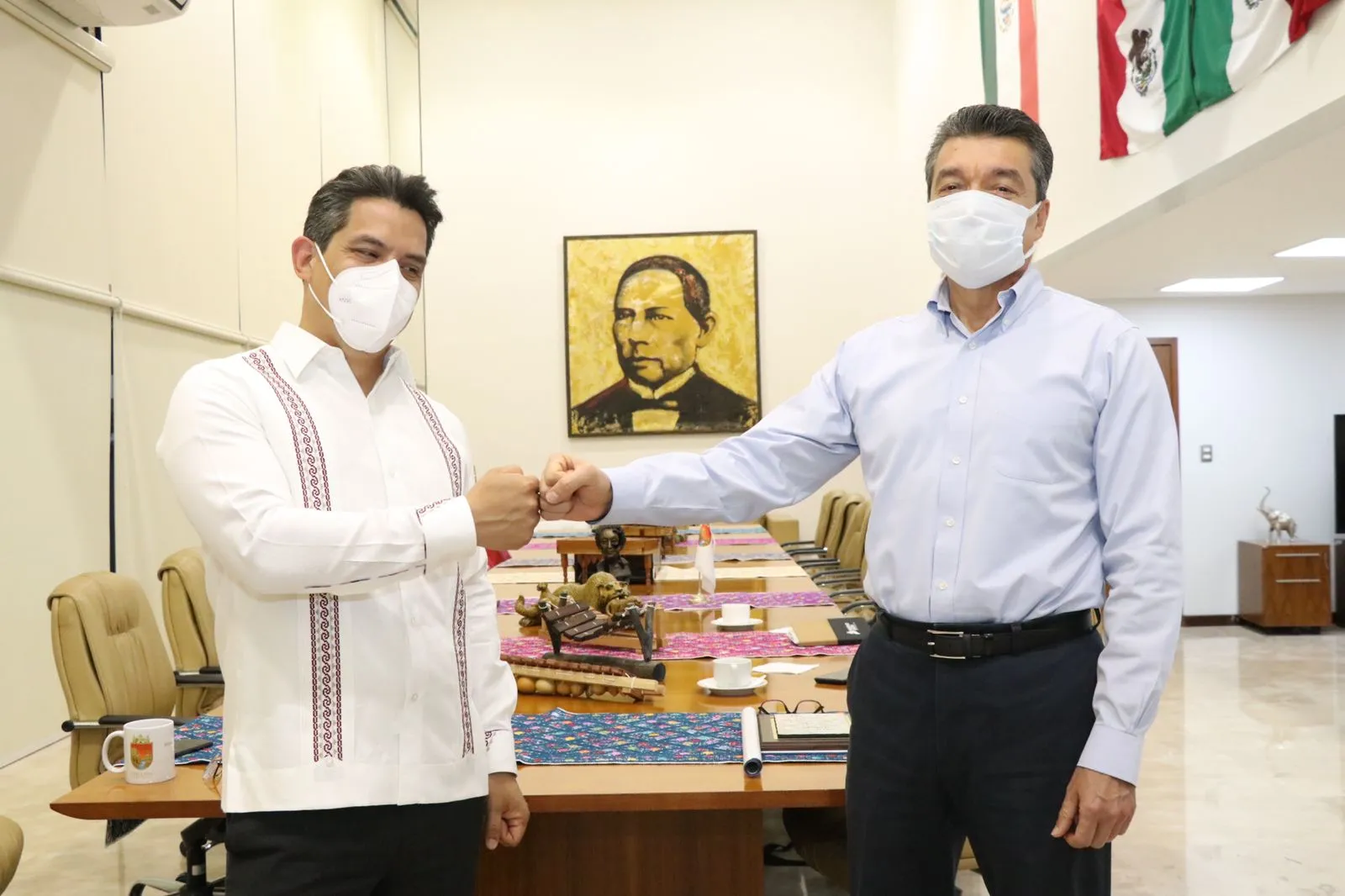 Gobernador de Chiapas se reúne con embajador de México en Alemania