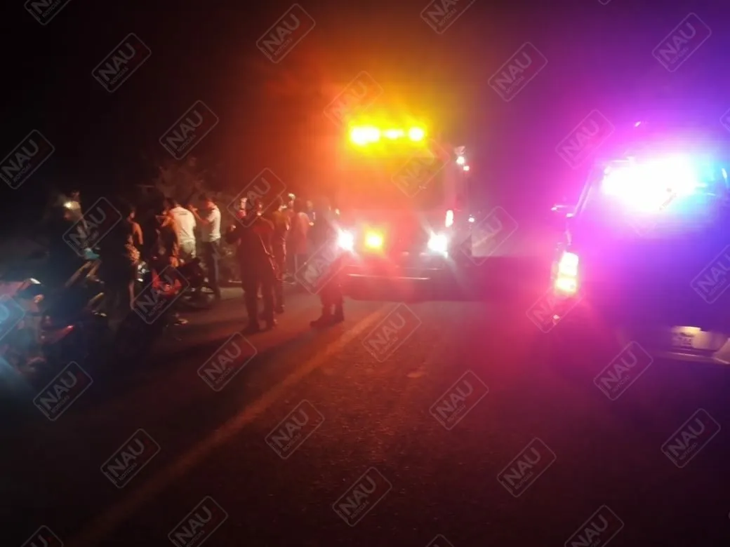 Motociclista lesionado al atropellar un semoviente en Huehuetán
