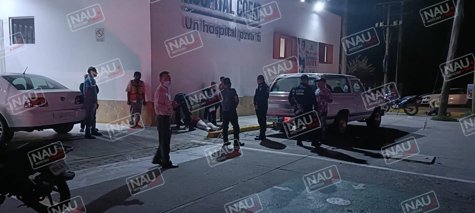 Muere mujer al llegar al Hospital COFAT, se había caído en el parque del DIF