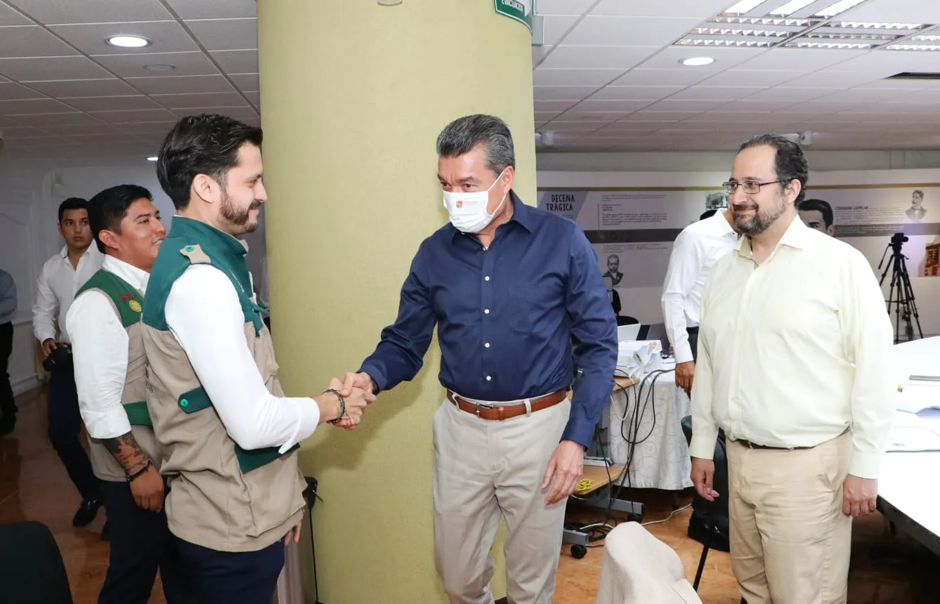 Rutilio Escandón y Zoé Robledo presentan resultados del diagnóstico IMSS Bienestar en Chiapas