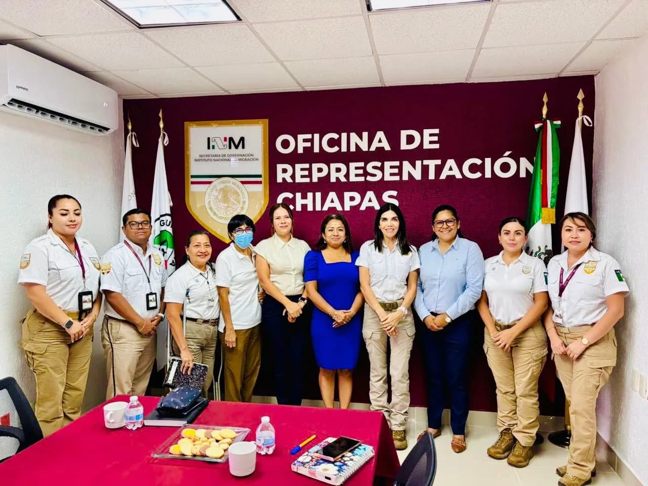 INM encabeza reunión interinstitucional contra la trata de personas en Chiapas