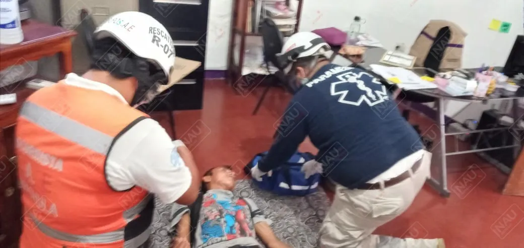 Joven de 21 años fue atendido por SAE