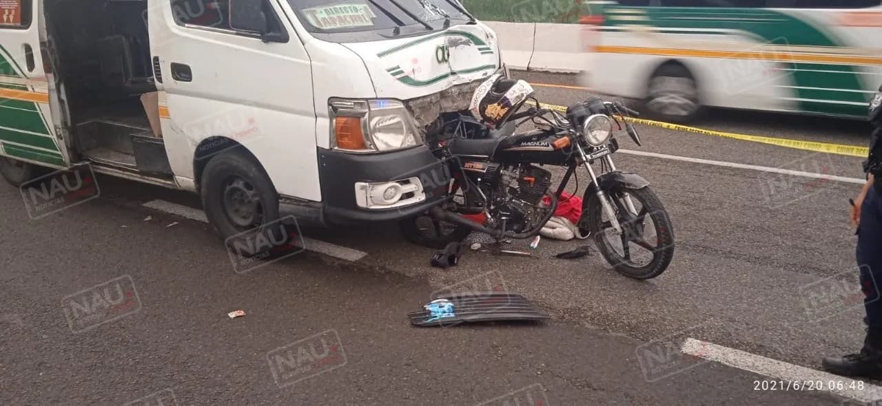 Embaraza que viajaba en motocicleta pierde la vida