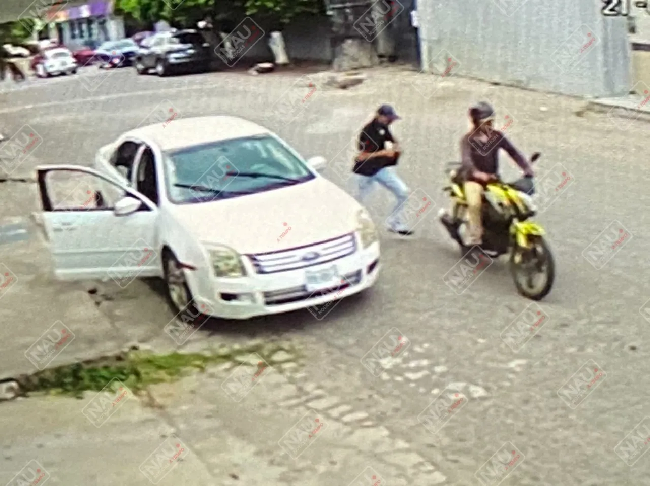 Dos motociclistas asaltan a una señora en el Fraccionamiento Guadalupe