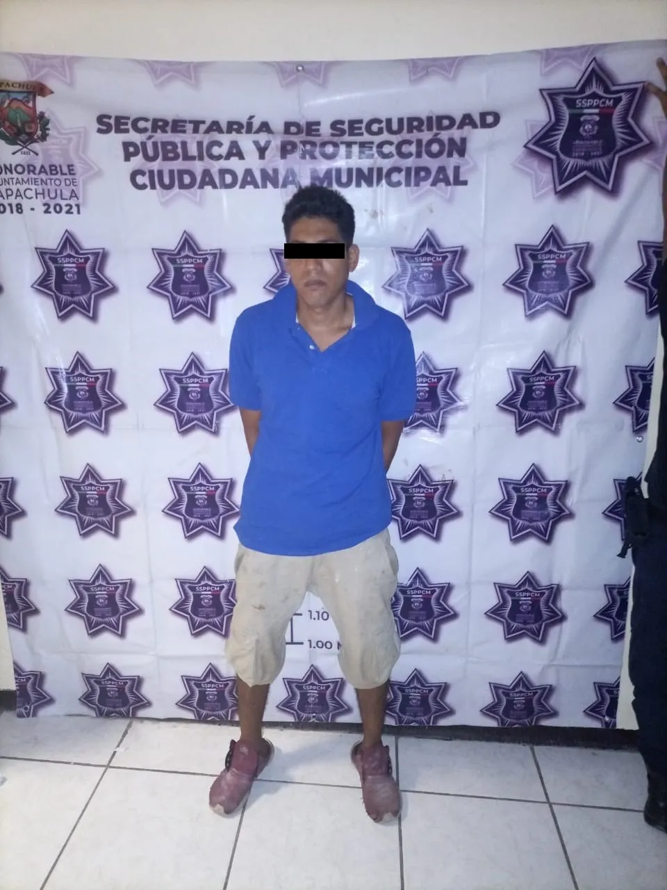 DETENIDO POR VIOLENCIA FAMILIAR EN LA COLONIA MORELOS