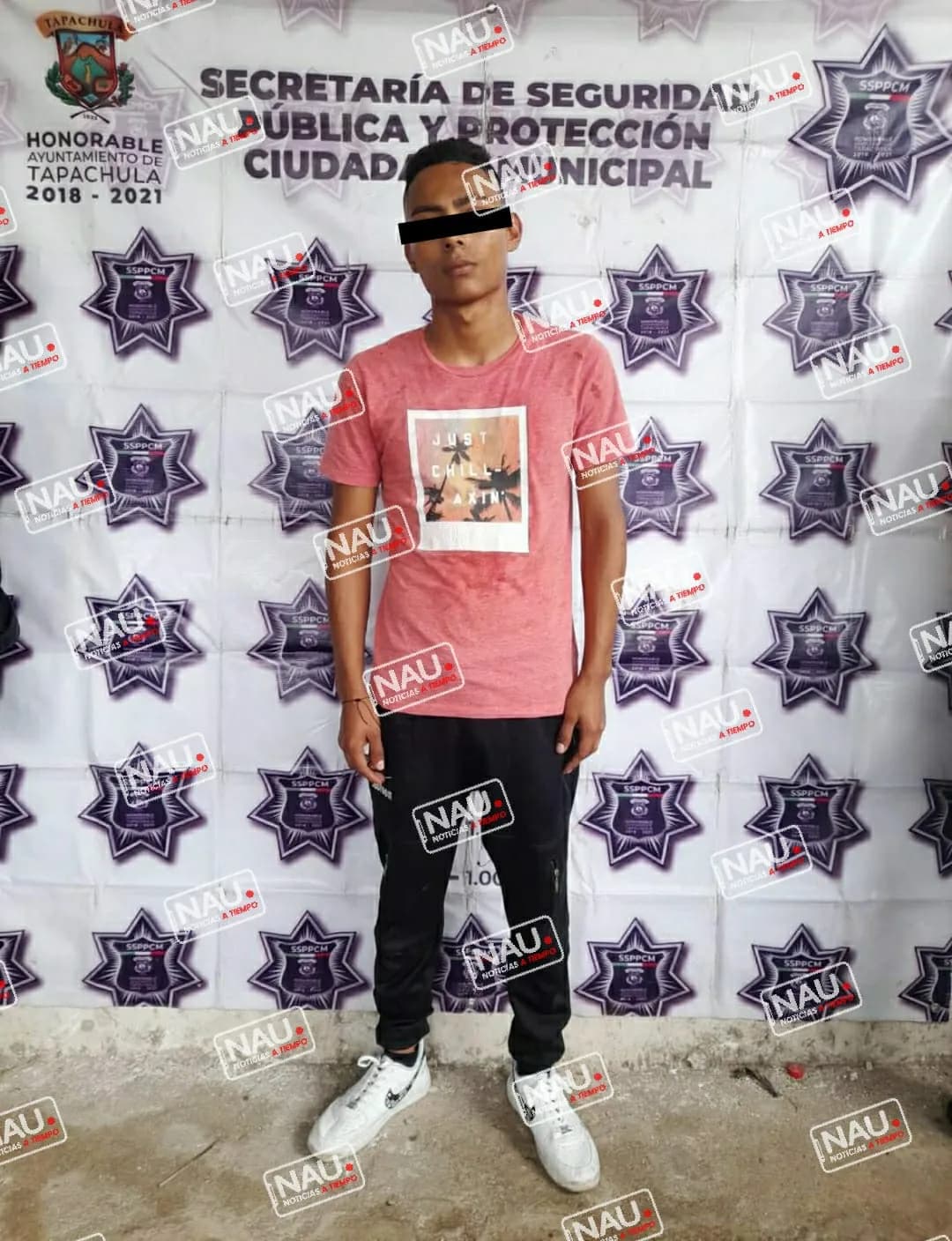 Detienen a dos migrantes por riña en el centro