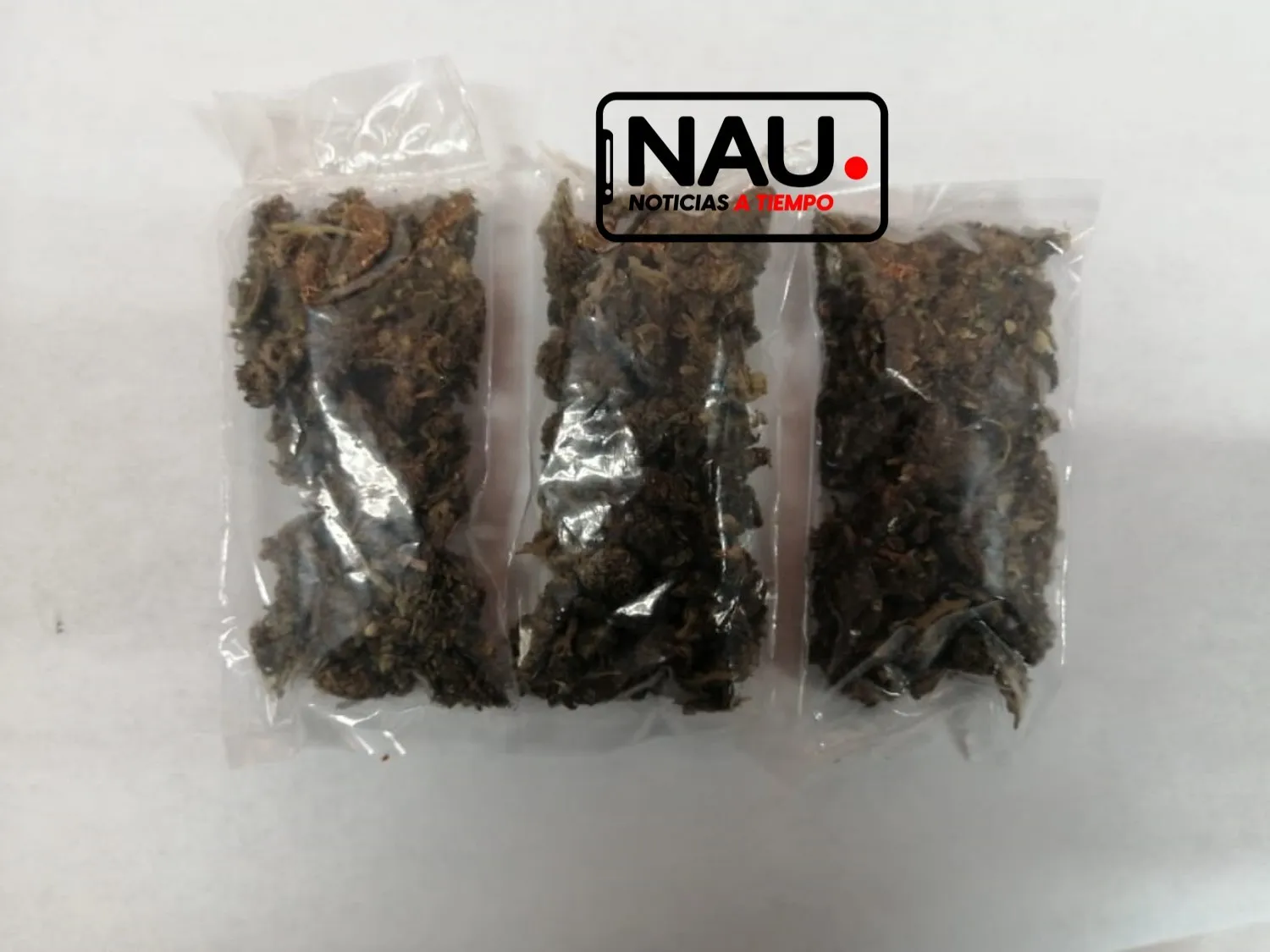 Detienen a presunto vendedor de marihuana