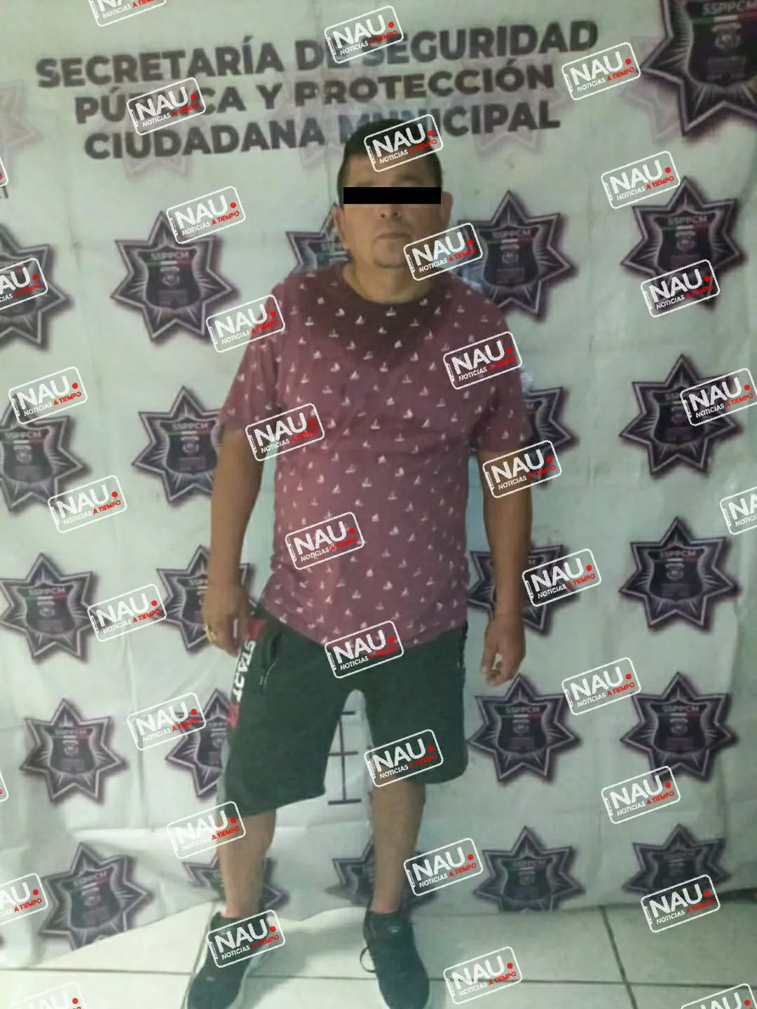 Motociclista detenido por conducir ebrio.