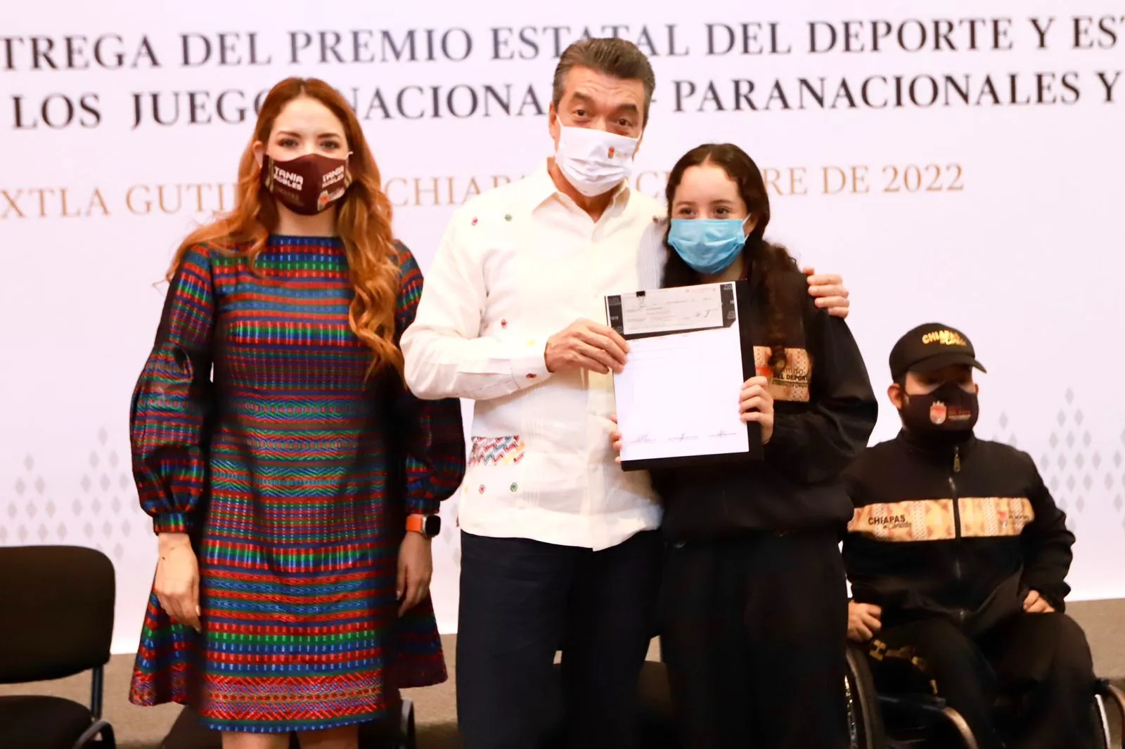 Entrega Rutilio Escandón Premio Estatal del Deporte 2022