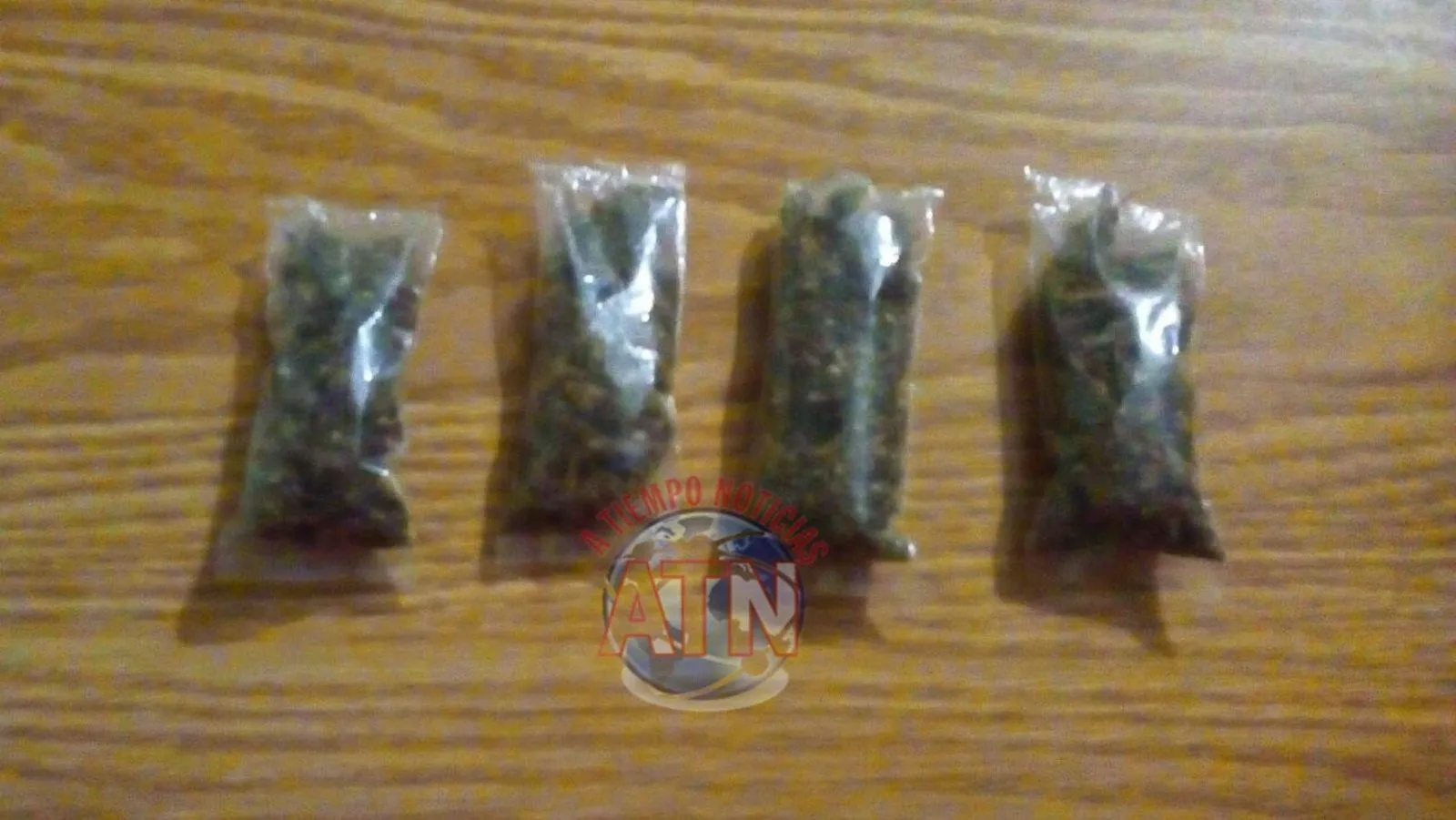 Detenidos con carrujos de marihuana en Vida Mejor