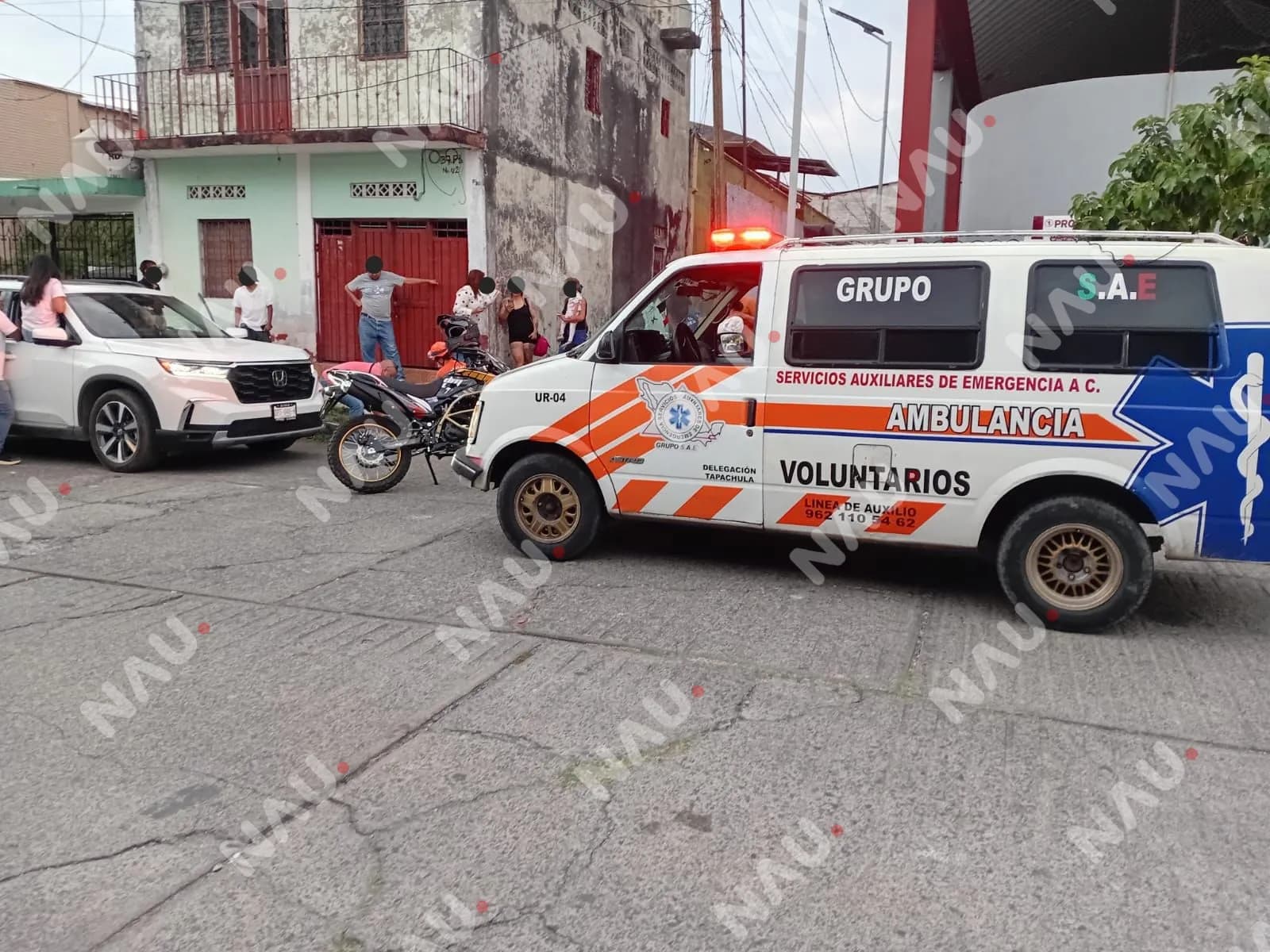Dos personas fueron halladas inconscientes en la vía pública en Tapachula