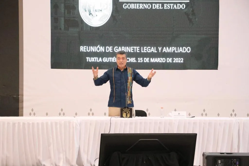 Encabeza Gobernador la Reunión con el Gabinete Legal y Ampliado