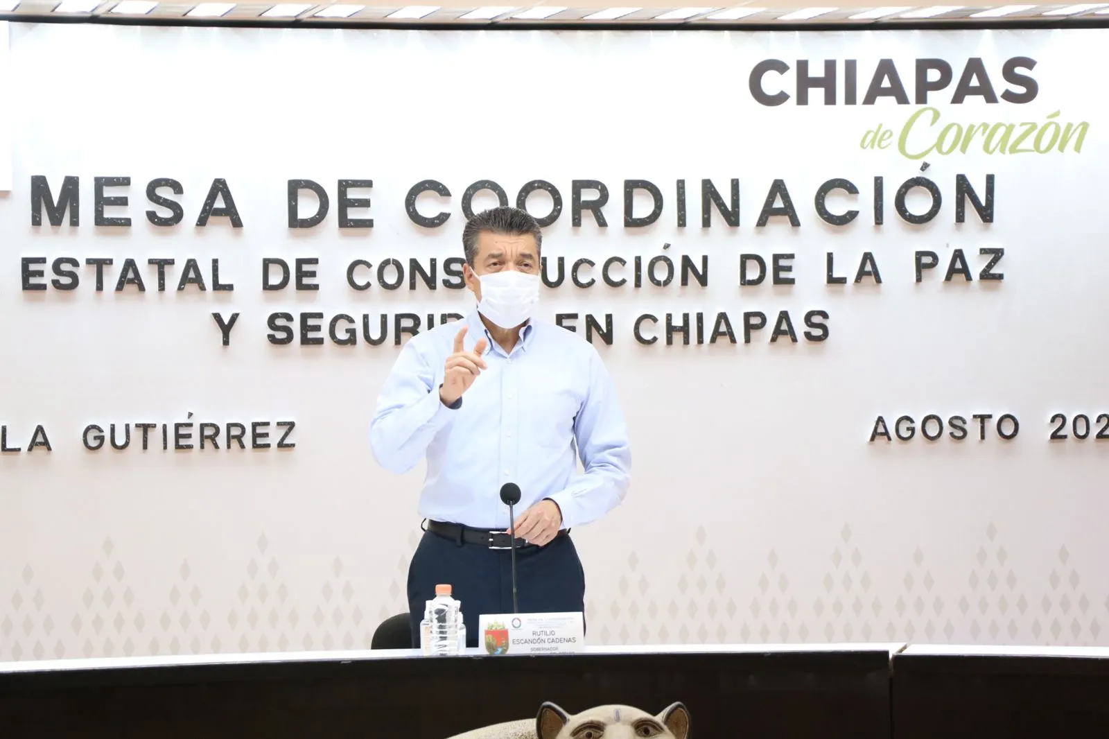 Este miércoles inicia vacunación a jóvenes de 18 años en adelante, en Tuxtla y Tapachula: Rutilio Escandón