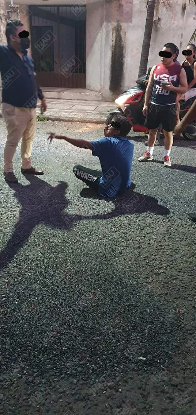 Golpean a presunto asaltante