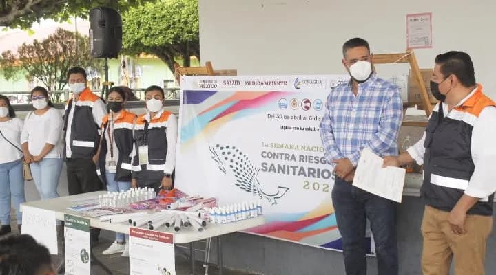 Julio Gamboa asiste a la 1ra. Semana Nacional contra Riesgos Sanitarios 2022